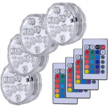 Multi-color Submersible LED Lights Suitable for Various Underwater Applications