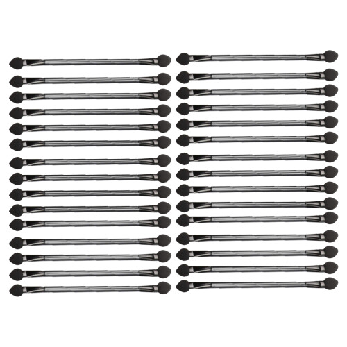 30Stk Einweg Lidschatten Doppelseitig Schwarz