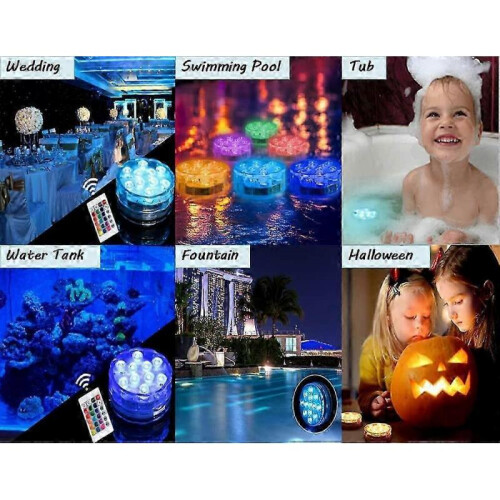 Multi-color Submersible LED Lights Suitable for Various Underwater Applications 2