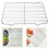 Ablaufplatte Aus , Crisper Tablett, Fritierplatte, Rost 2