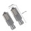 2Stück Nadel Adapter Injektor Abfüllnadel Mit Dichtring 2