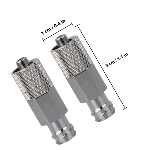 2Stück Nadel Adapter Injektor Abfüllnadel Mit Dichtring 1