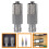 2Stück Nadel Adapter Injektor Abfüllnadel Mit Dichtring 8