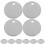 10Stk Tiermarken Gravieren Silber DIY Anhänger 1