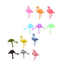 12St Silikon Weinglas Markierer Flamingo Design Für Party Bankett