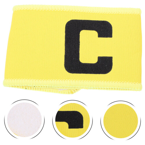 3St Portable Captain Bands Fußball-Armbinden Elastisch 2