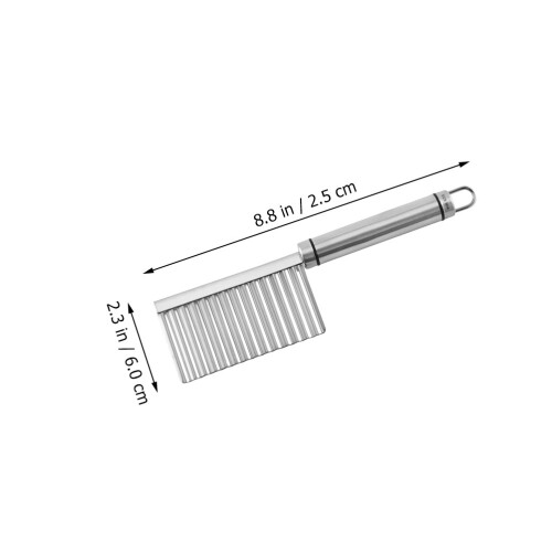 Edelstahlmesser Kartoffel- Gurken- Gemüseschneider 1