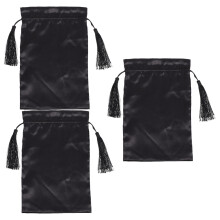 Bundle Bag Haarverlängerungen Organizer Schwarz 3