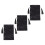 Bundle Bag Haarverlängerungen Organizer Schwarz 3 5