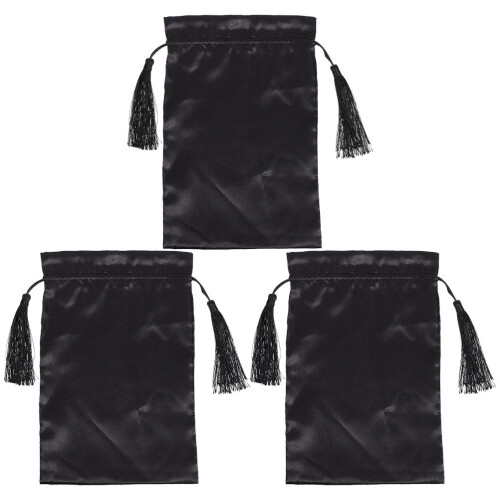 Bundle Bag Haarverlängerungen Organizer Schwarz 3 1