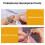 6St Yarn Guide Ring Metaal Breiring Open Haak & Decoratie 8