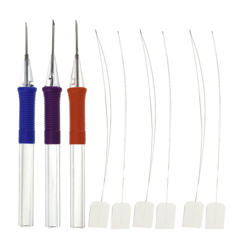 1 Set Mit 9 Stickstift Lochstichstift Filzstift Garnstrick