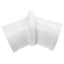 1St Verstellbarer Winkelrohrverbinder 360 Grad Bogen PVC