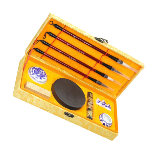 1 Set Chinesische Schätze Mit , Tusche, Papier, Stein 2