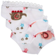 Doll Panties 3Stk Kostümzubehör 1,77x1,38x0,20 Zoll