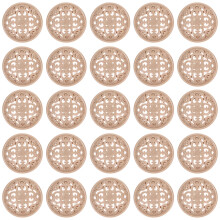 30Stk 23mm Metall Schnalle Druckknopf Für Diy (Gold)