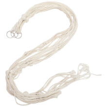 3St Handgeweven Beige Netzakken Voor Plantenhanger