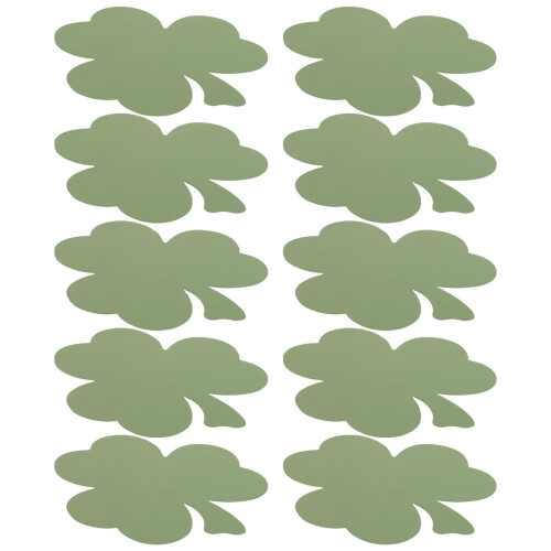 1 Set Blatt-Ausschnitte Pinnwandausschnitte Papierausschnitte