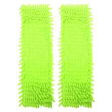 2Stk Mop Kopf Ersatz Tuch Wasserabsorption Für Zu Hause (Grün)