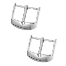 2Stück Uhrenarmband Schnalle Ersatzband Schnalle Edelstahl Uhrschließe