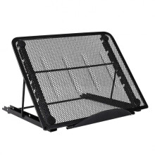 Ventilated Laptop Stand for Multi-Angle Adjustable Use, Foldable Stainless Steel Bracket Holder Compatible with Various Notebooks and Tablet