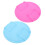 2Pcs Blue Steamer Rack PP Kitchen Storage Rack Microwave Cooking Stand 11