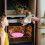 2Pcs Blue Steamer Rack PP Kitchen Storage Rack Microwave Cooking Stand 5