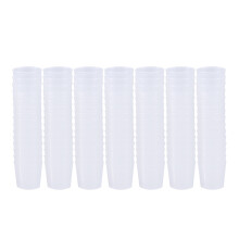 60 Stk. 30 Ml Kunststoff Messbecher Mit Eichstrichen Transparent