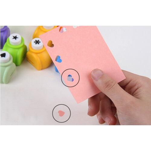 6Stk Papierstanzer Scrapbooking Handgemachte Formen Bastelstanze 2