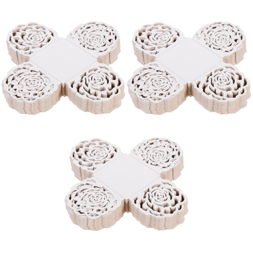 150 Papier Schokoladen Verpackungstabletts Muffin Förmchen 2