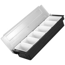 Fruchtbox Mit Fächern Snackbehälter Kunststoff Für Die Bar