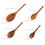 4Stk Vintage Kaffeelöffel Set Für Bohnen Backen 2