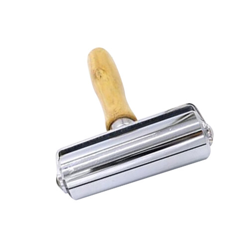 Smoother with Steel Roller and Comfortable Wooden Handle 2