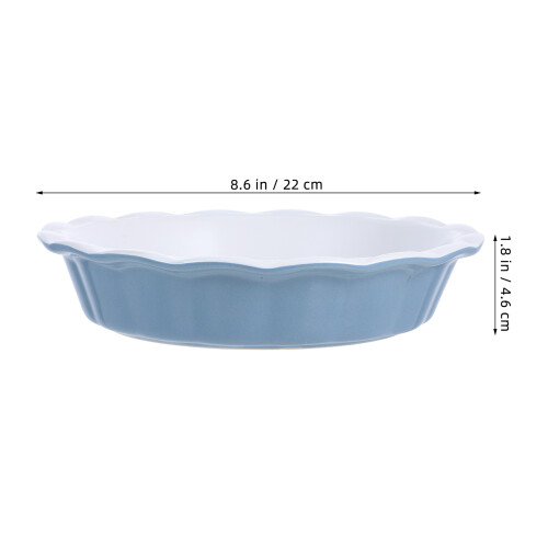 Kuchenplatte Antihaft Tiefe Backform Wellenrand 2