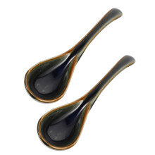 2Stk Praktische Keramik Küchenlöffel Für Reis Und Suppe