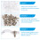 100Stk Led Strip Licht Halterungen Mit 8
