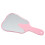 Zahnförmiger Handspiegel Mit , , Kunststoff, Rosa 5