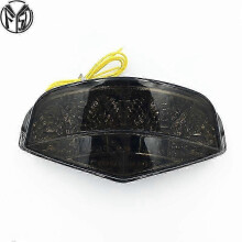 (Smoke) Tail Light for Suitable Brand Motorcycle Models 659 696 795 796 1100/S/EVO Accessories Integrated LED Turn Signal Blinker Assembly