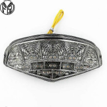 (Clear) Tail Light for Suitable Brand Motorcycle Models 659 696 795 796 1100/S/EVO Accessories Integrated LED Turn Signal Blinker Assembly