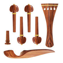 1 Set Saitenhalter Kinnhalter Wirbel Steg Für 4/4