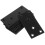 Flat Rechte Beugels Rvs Zwart 12 Stks 7