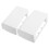 Raindrops 2 Kabeltrekker Voor Elektrische Dozen Plastic Wit 1