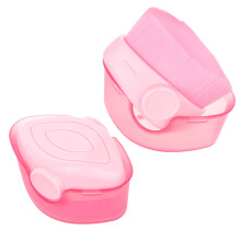 2 Stuks Foundation Borstel Concealer Body Puff Reis Miss Pink