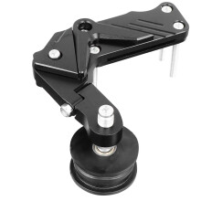 Worgeous Verstelbare Ketting Spanner Voor Dirt Bike Motorfiets Zwart