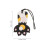 Suitcase Naamtags Kattepoot Zwart Rubber 1-Pack 2