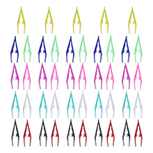 Tweezers Voor Knutselen 50 Set Kunststof Gekleurde Tip