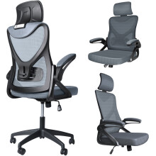 VOUNOT Ergonomic Office Desk Chair High Back Executive Swivel Chair Grey