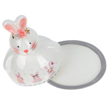Keramik Butterschale Süßes Kaninchen Snack Dessertteller Zuhause