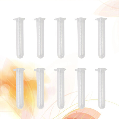 10Stück Transparente Nähnadel-Dispenser Kunststoff (77#)