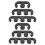 1 Set Steckerdrahttrenner Zündkerzendrahtschlauch Halter 10